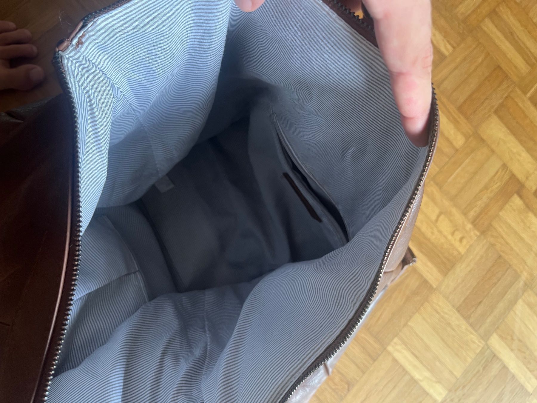 Taschen: Brown Weekend Bag Pier One – Gebraucht aus Aarau von Better_Buy_From_Stef 6