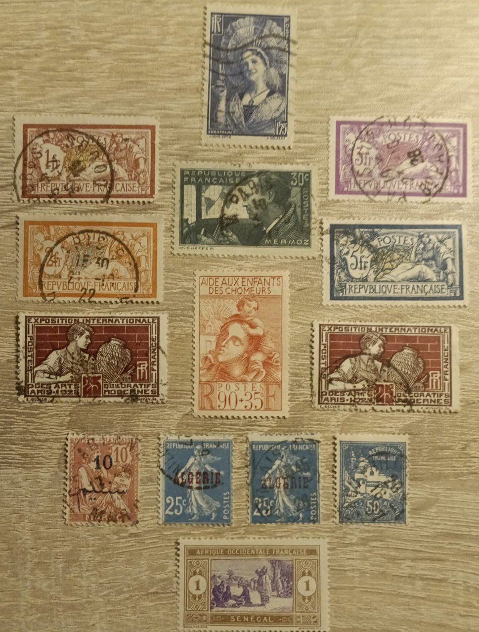 Alle Briefmarken: Lote sellos Francia – Gebraucht aus Stein am Rhein von tom_fq6v