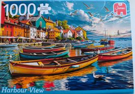 1000 Puzzle Jumbo, Harbour View, am Meer, Sommer, Ferien