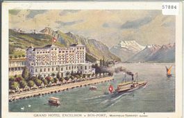 Montreux-Territet - Grand Hotel Excelsior a Bon-Port
