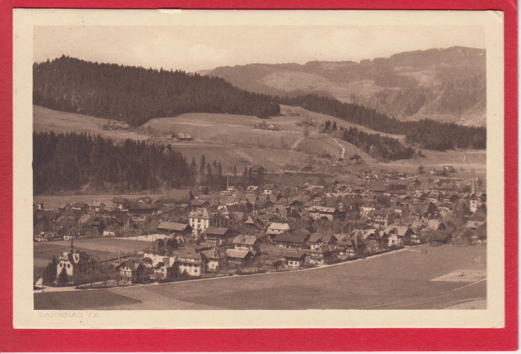 Cartes postales: AK LANGNAU IM EMMENTAL – D'occasion à Grüningen par Kartensammler