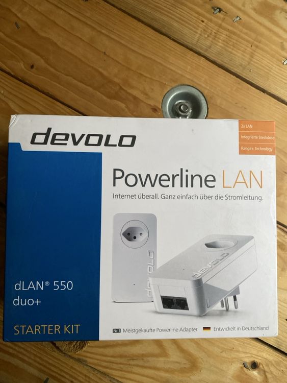 Devolo Powerline Lan dlan 550 duo+ starter kit (Neu und ...