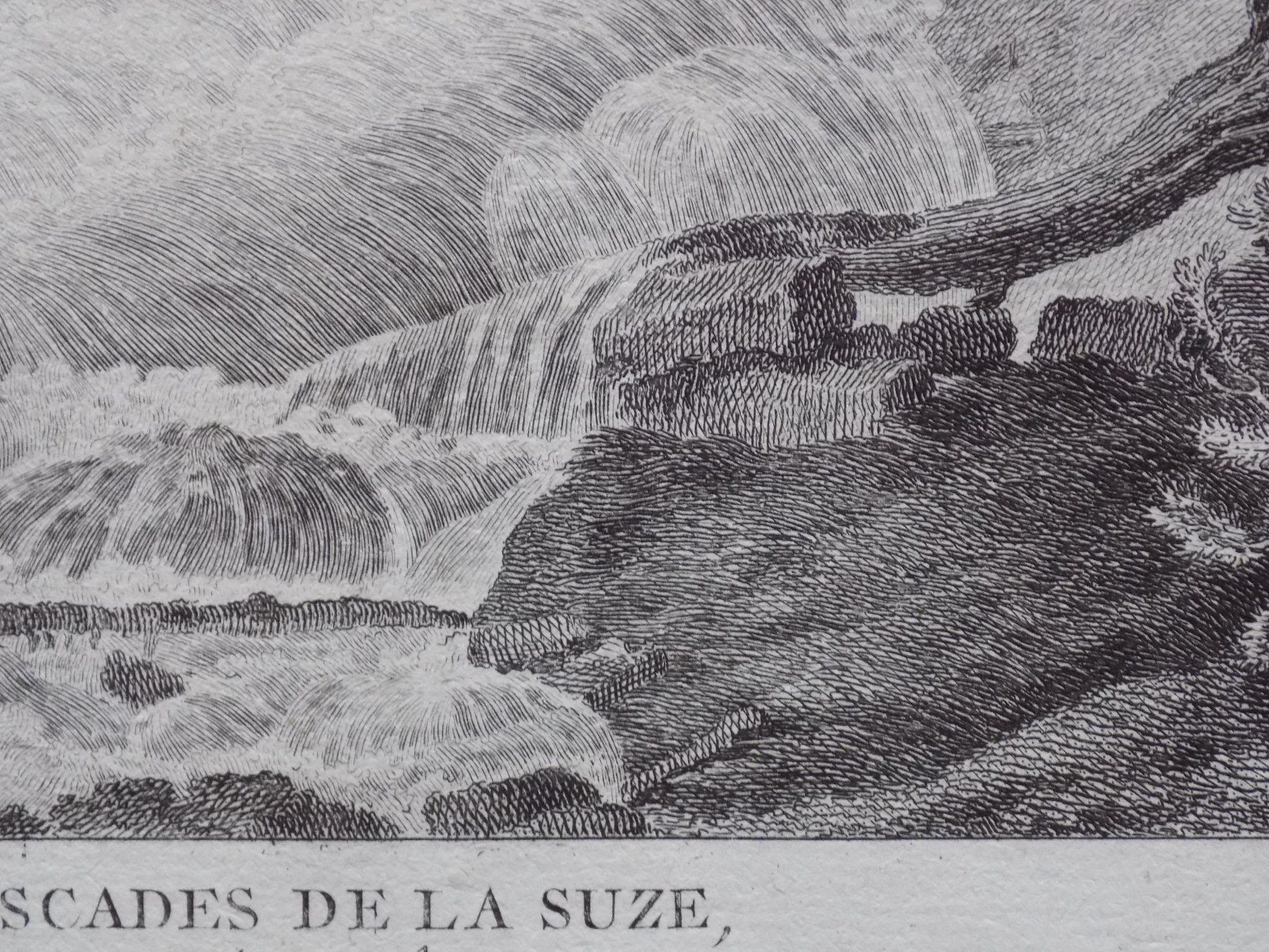 Incisioni: Vue cascade de la Suze – Usato da Risch venduto da Rischli15 7