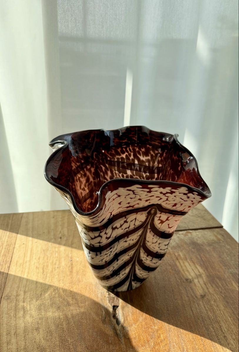 Vasi & Recipienti: Schwarz-weisse Fazzoletti Vase – Nuovo (secondo la descrizione) da Zürich venduto da cle_7zph 1