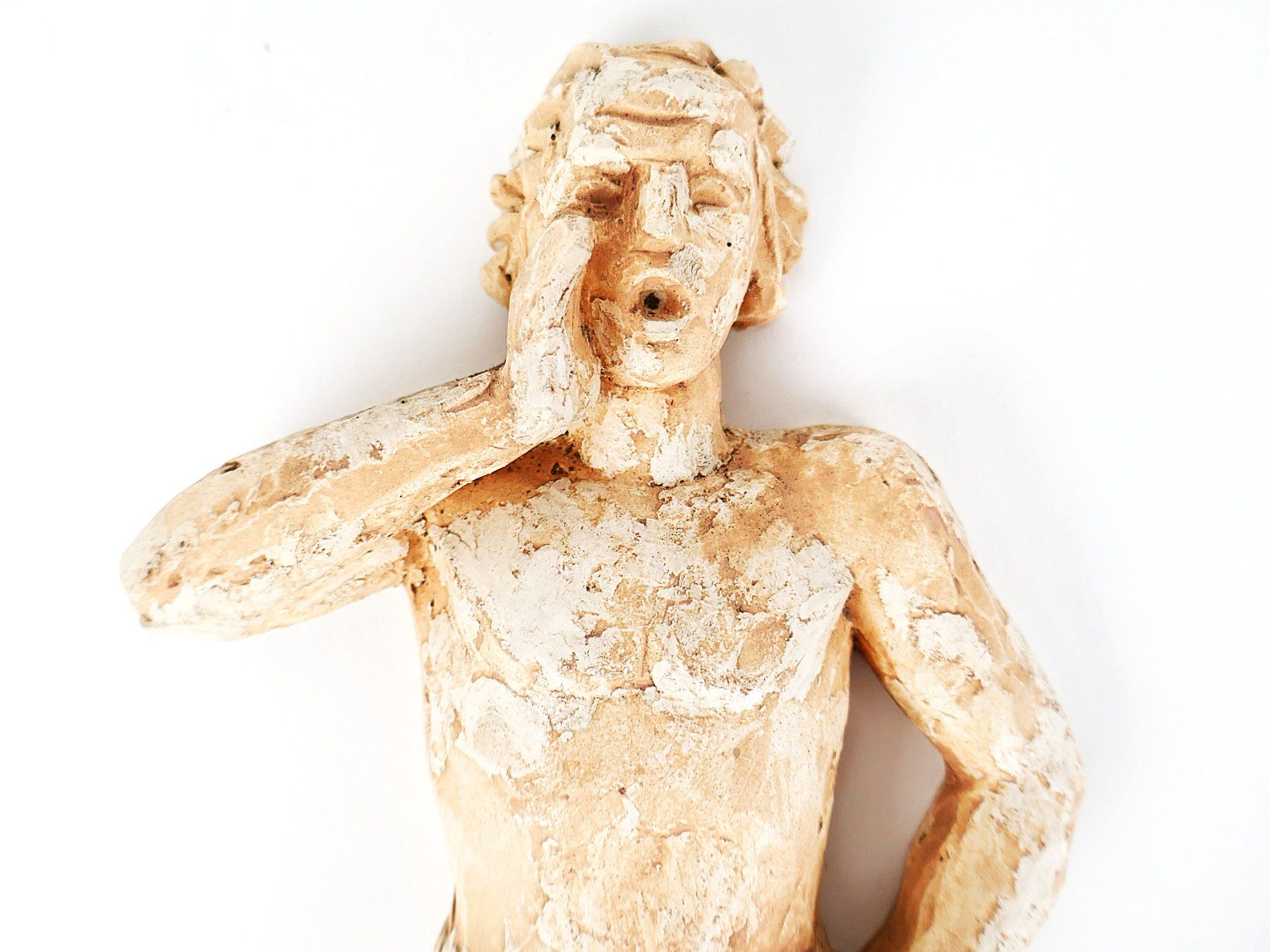 Skulpturen & Statuen: Handgearbeitete Figurenplastik Mann – Gebraucht aus Urtenen-Schönbühl von Restwert_Schoenbuehl 1