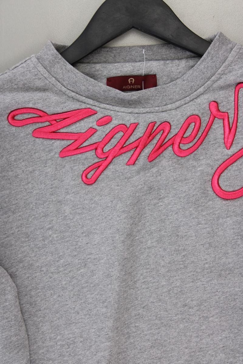 Aigner Pullover & Sweatshirts: AIGNER Langarmpullover Gr. M neuwertig grau aus Baumwolle – Neu (gemäss Beschreibung) aus Neustadt an der Waldnaab von SecondLifeFashion 3