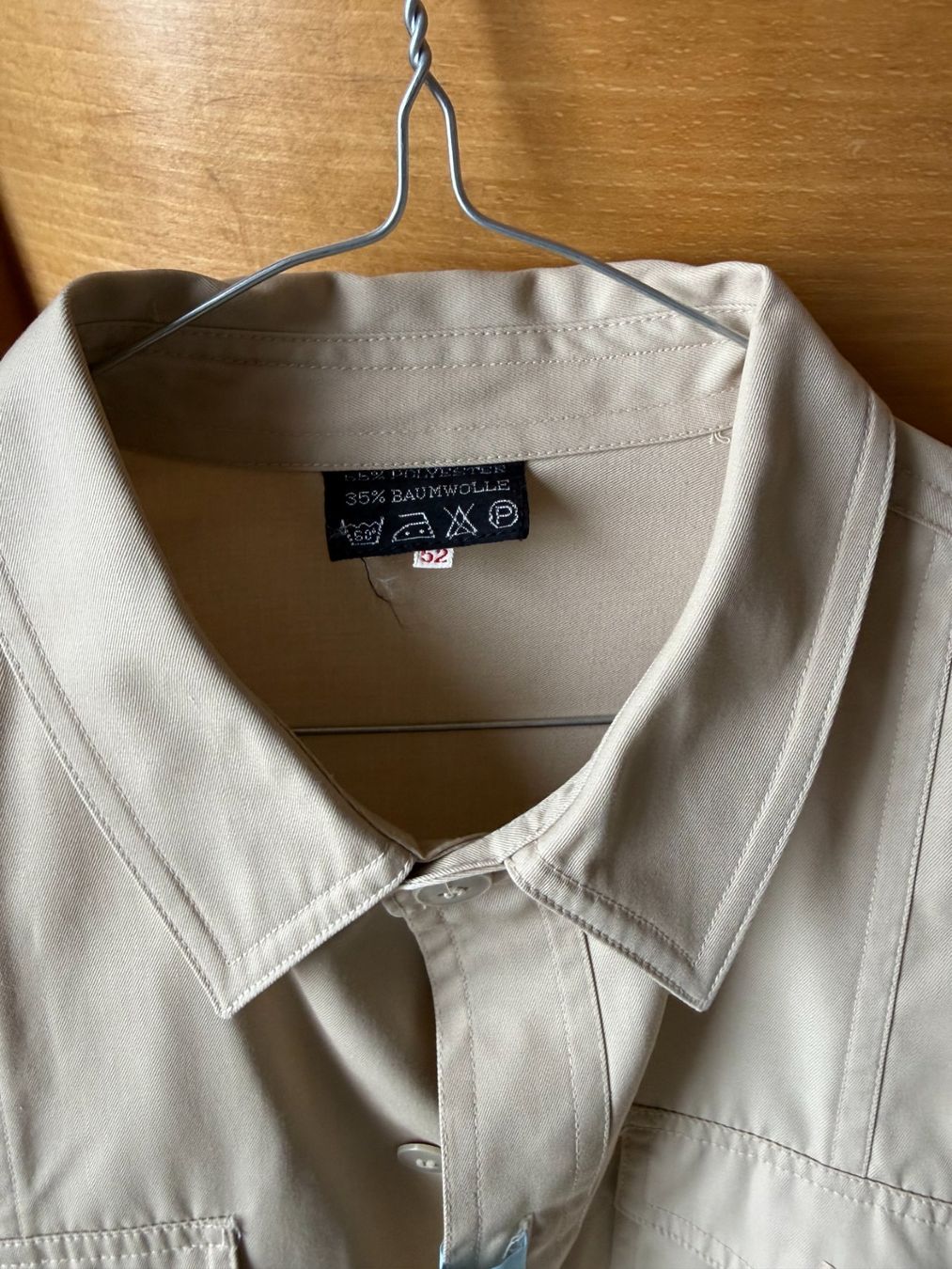 Camicie: Chemise VINTAGE crème 52 – Usato da Le Cerneux-Veusil venduto da Maraud01 6