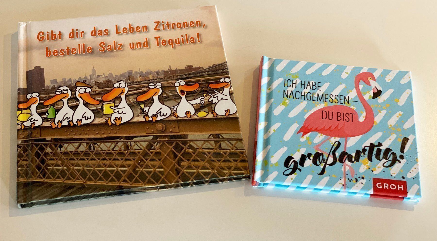 Livres: 2 Geschenkbüchlein Groh und Zander – D'occasion à Eschenbach SG par Sums