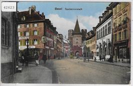 Basel - Spalenvorstadt - animee belebt