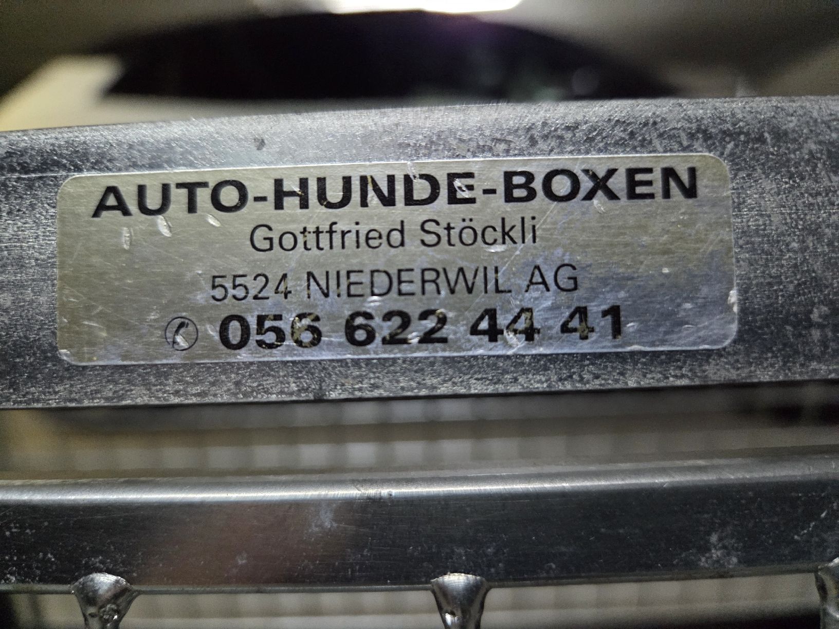 Gabbie, trasporto & Sicurezza: Mass-Hundeboxe der Marke Stöckli – Usato da Dübendorf venduto da Daroflu 6