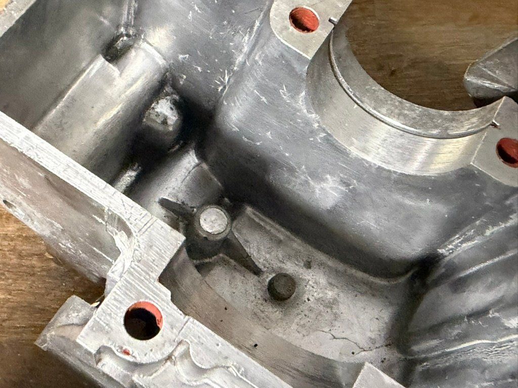 Parti ricambio per ciclomotori: Puch E50 4 Lager Gehäuse original – Usato da Bolken venduto da si.x.las 3