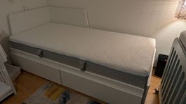 Ikea Bed Flekke 80x200 (X2) White 