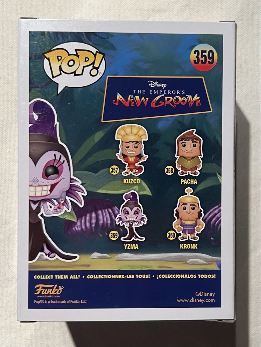 Funko Statuette: Funko Pop Yzma 359 Disney Emperors Groove – Nuovo (secondo la descrizione) da Rafz venduto da SaintCruz 2