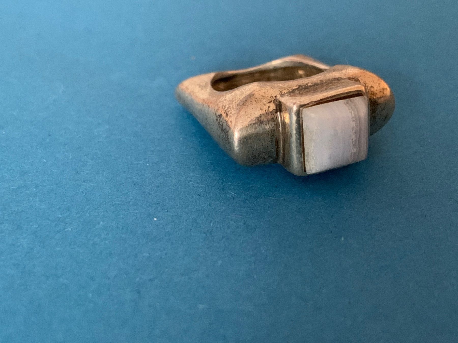 Ringe: Silberring Chalcedon (rg 52) – Gebraucht aus Laufen von belleskulptur 7