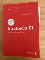 Strafrecht III, Donatsch, 11. Auflage