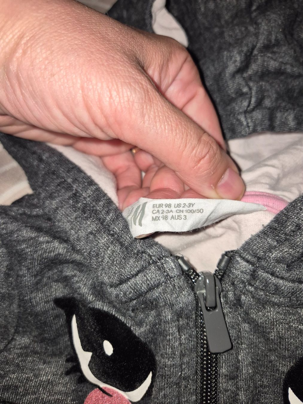 H&M Tute: Toller  Overall grau Grösse 98 . – Usato da Urdorf venduto da Nataschli 2