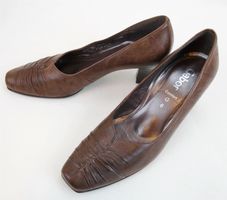 Gabor Damen Schuhe Pumps /Echtes Leder /bequem/braun/ Gr. 39
