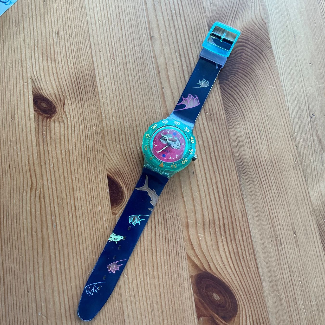 Swatch Uhren: SWATCH SCUBA   „HAPPY FISH“ 200 – Gebraucht aus Aesch BL von Fortexx 2