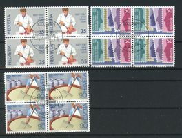 1987, Sonderpostmarken II, Viererblöcke, ET