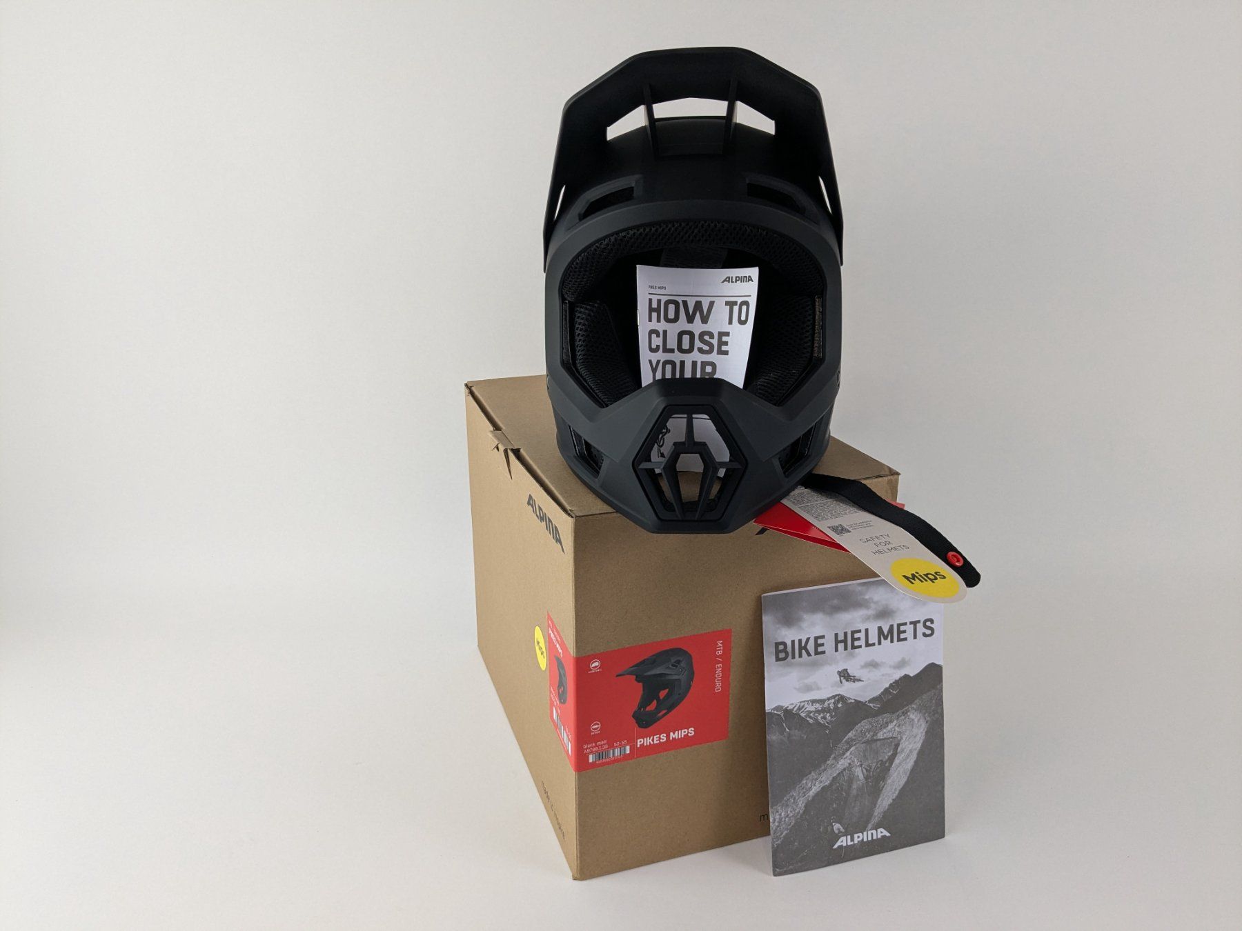 Alpina Caschi: ALPINA Pikes MIPS MTB-Helm – Nuovo (secondo la descrizione) da Dintikon venduto da Restwert_Dintikon