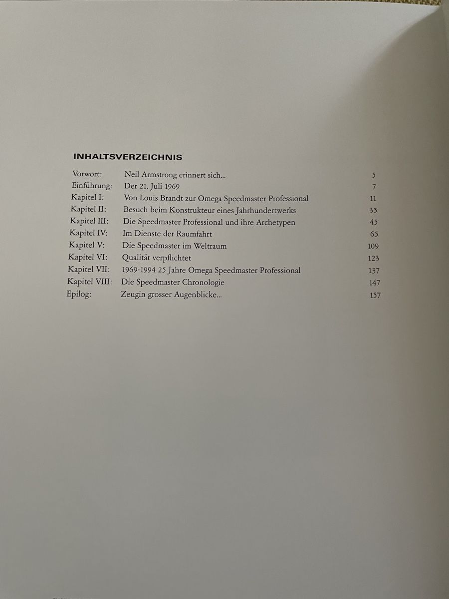 Libri: Buch Omega Speedmaster Professional  – Nuovo (secondo la descrizione) da Biel/Bienne venduto da Urbue 9