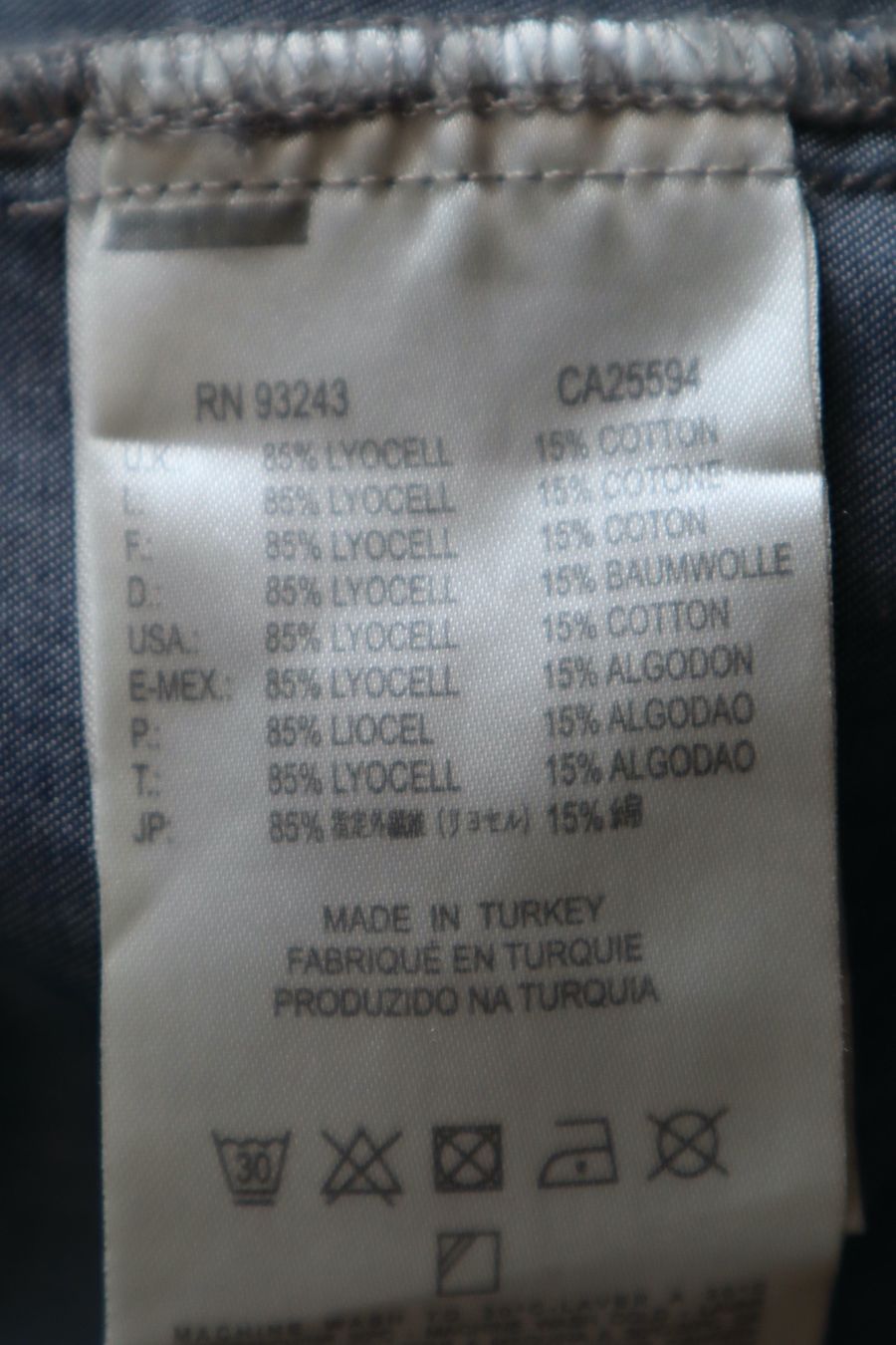 Diesel Camicette: Bluse, Diesel, Gr. M, Jeansoptik – Usato da Wattwil venduto da diamant1 4