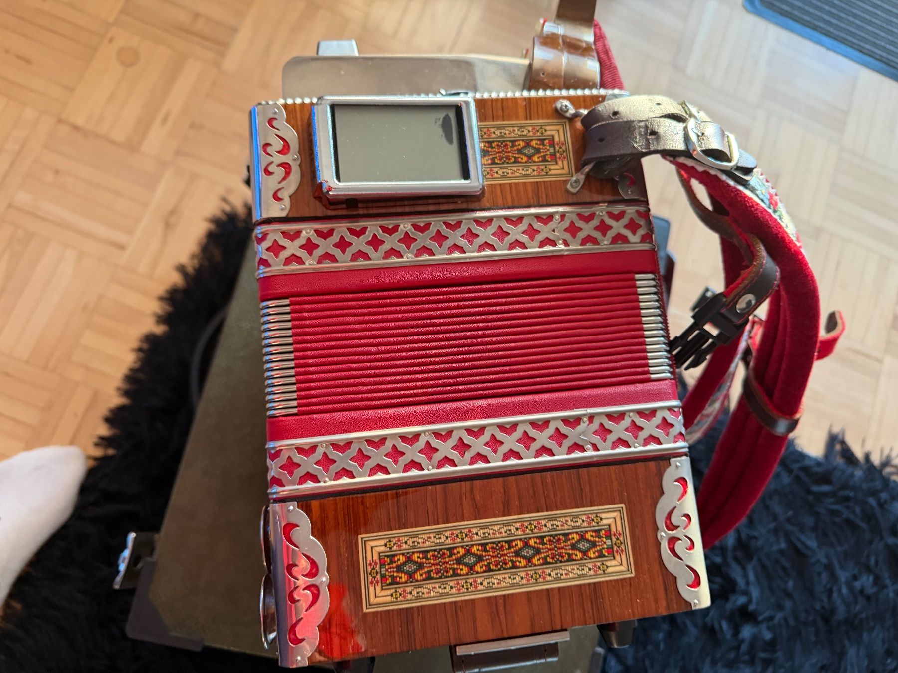 Musikinstrumente: Steirische Harmonika  Diatonisch B E s club mit Koffer – Gebraucht aus Eglisau von CEBELAS 2