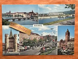 Alte Ansichtskarte Basel - Schweizerisches Stadtbild 