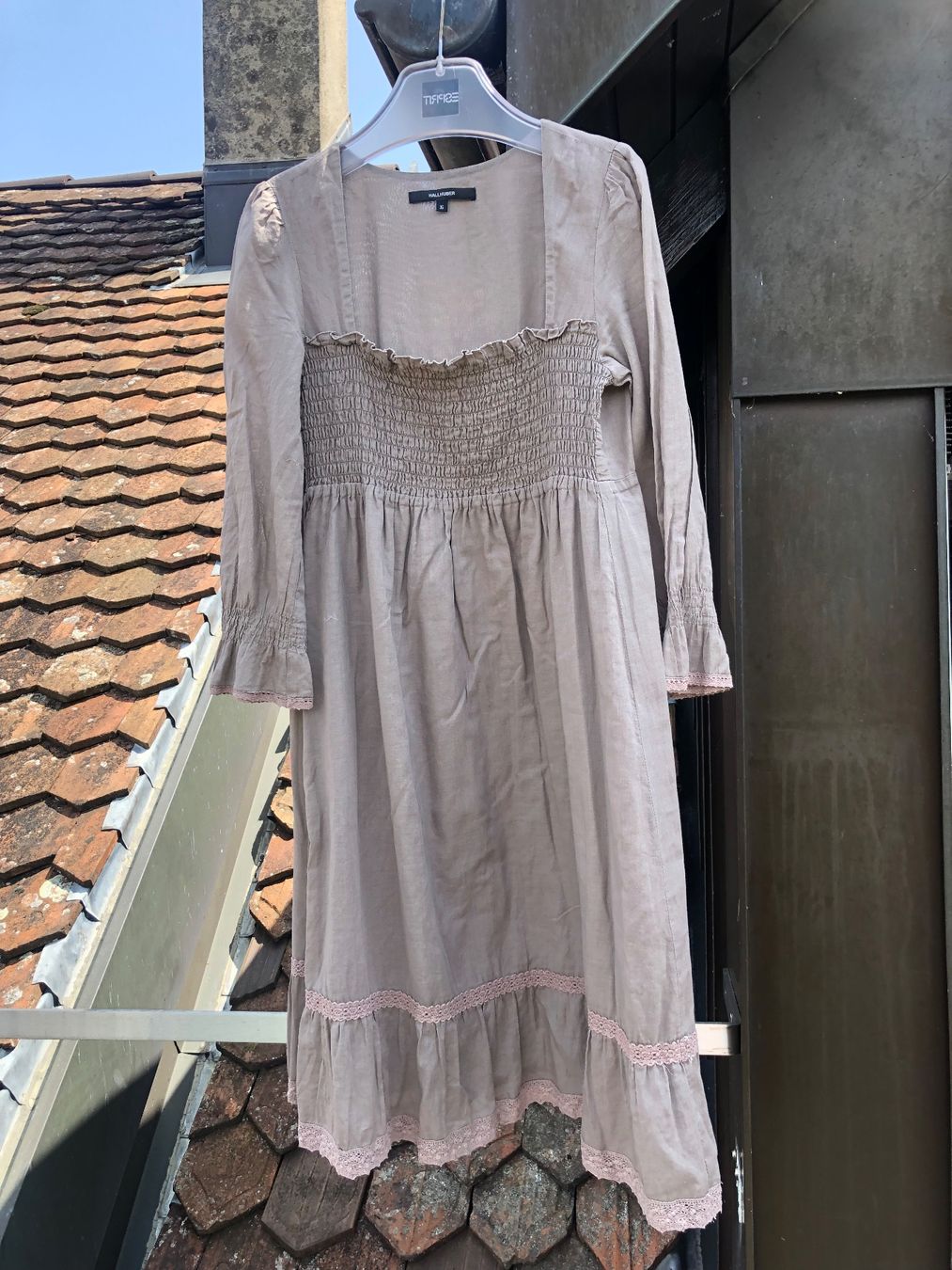 Hallhuber Vestiti: Hallhuber Baumwollkleid Gr. 36 – Usato da Solothurn venduto da See203