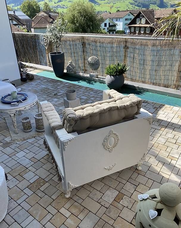 Pallets: Palettenmöbel / Balkon-Lounge – Usato da Adligenswil venduto da balboa5 2