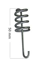 2x Druckfeder Feder Alko Rückhaltefeder Bremsbacke 3062/3080