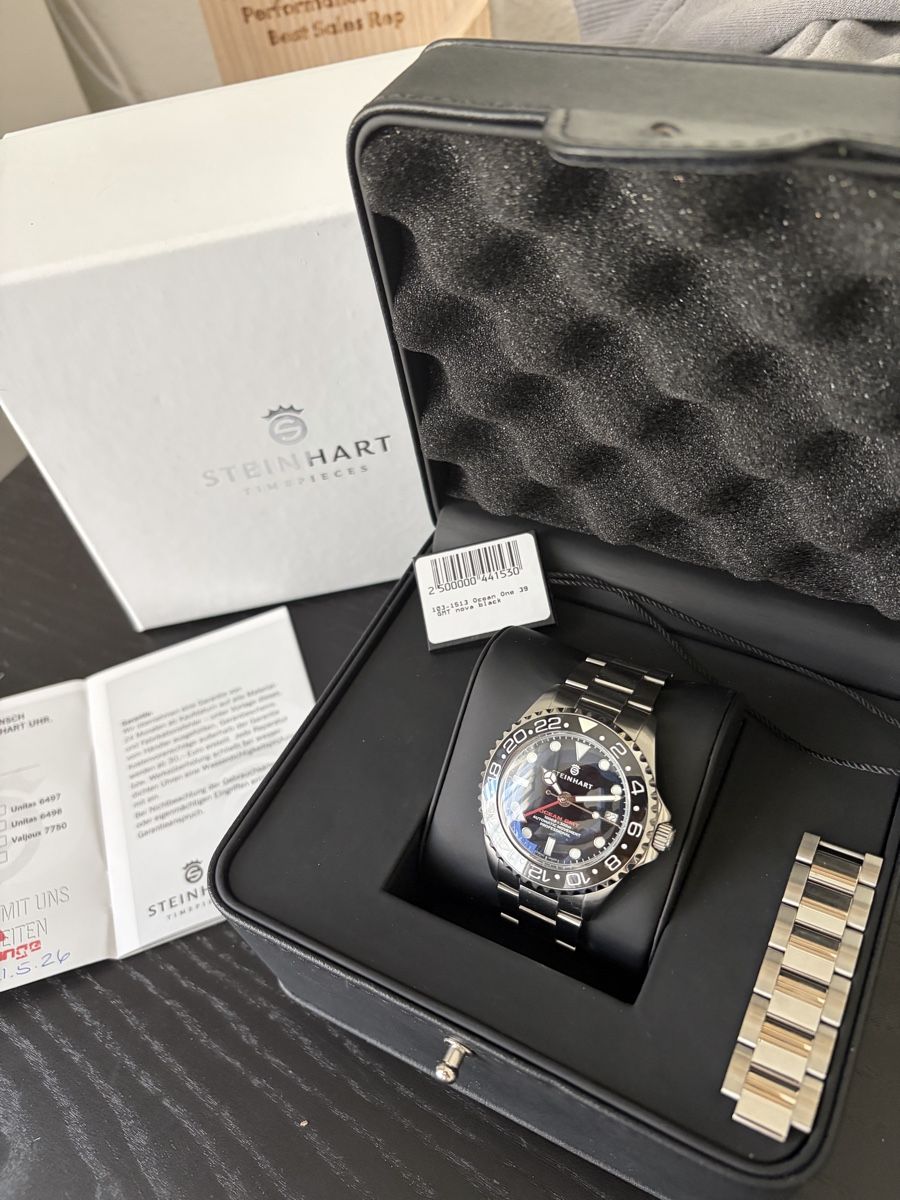 Steinhart Uhren: Steinhart Ocean One 39 GMT Nova black – Gebraucht aus Au ZH von il_fenomeno 1