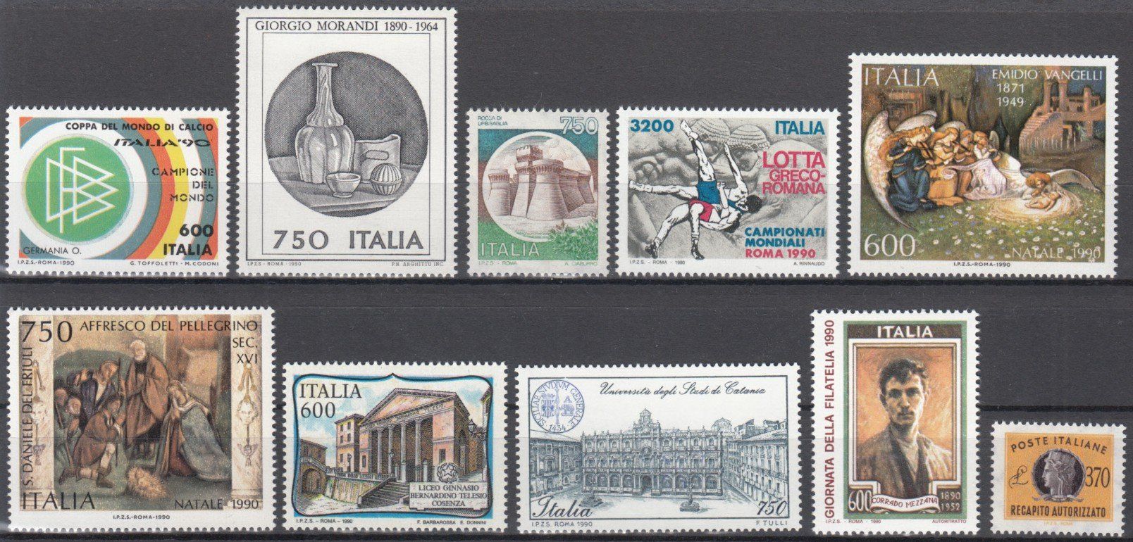 Tous les timbres: Italien 1990 postfrisch – D'occasion à Bürglen TG par StampGraf 5