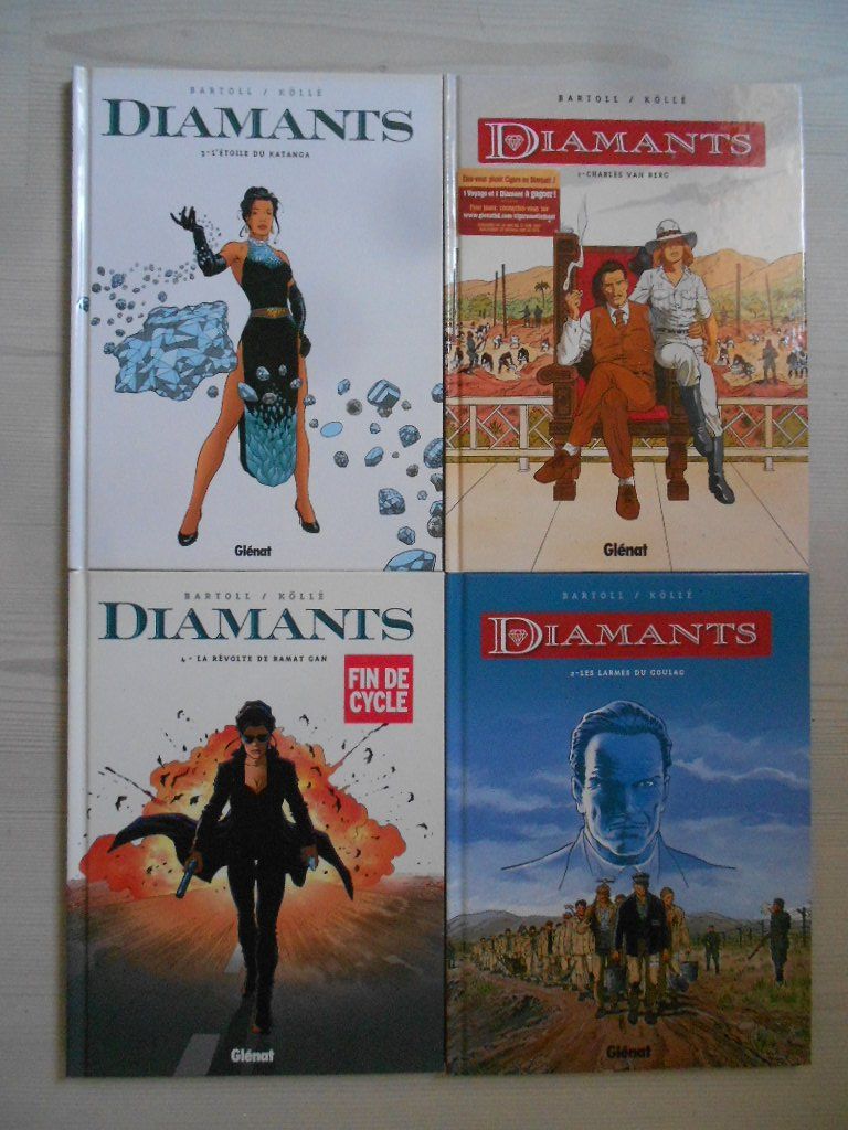 Comics: DIAMANTS  Tome 1 - 2 - 3 - 4 – Gebraucht aus Bex von Giorgiob