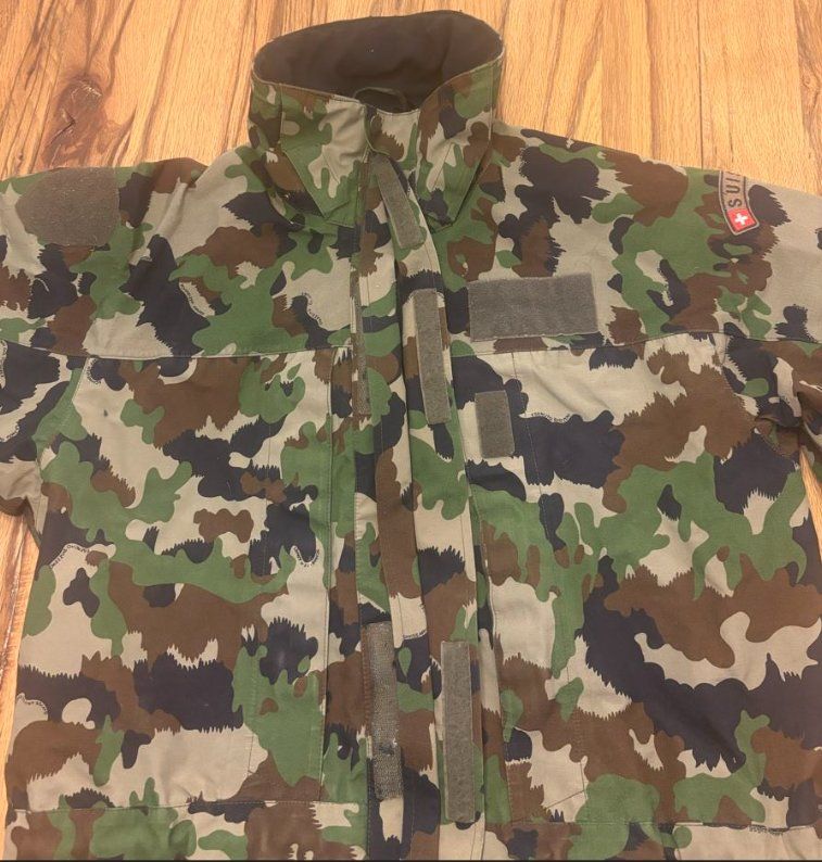 Schweizer Armee Giacche: Gortex Armee, original, sehr seltene Grösse 62 – Usato da Quartino venduto da Simonmichael