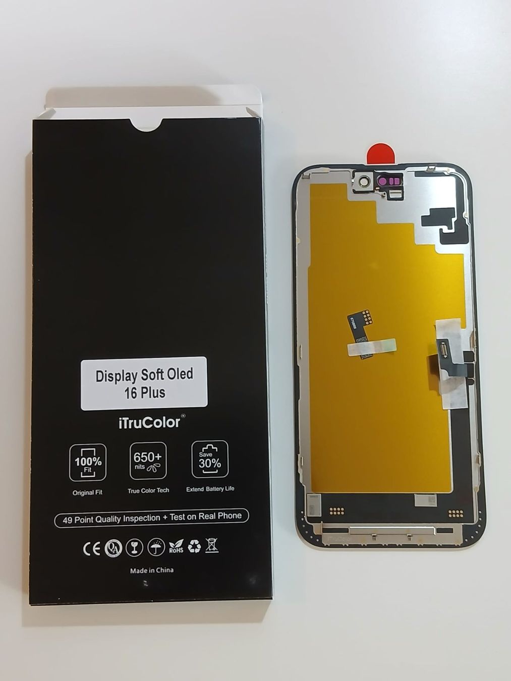 Monitor: Display Iphone 16 Plus Soft Oled – Nuovo e nell'imballaggio originale da Leukerbad venduto da wor_sf98 1