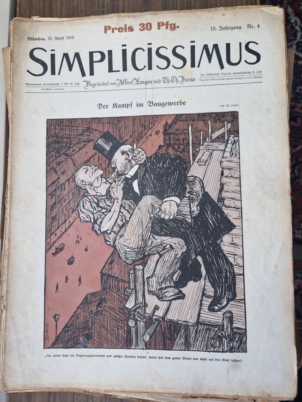 Zeitschriften & Magazine: Simplicissimus Satirezeitschrift 1910 – Gebraucht aus Mörschwil von aik_x8mc 3