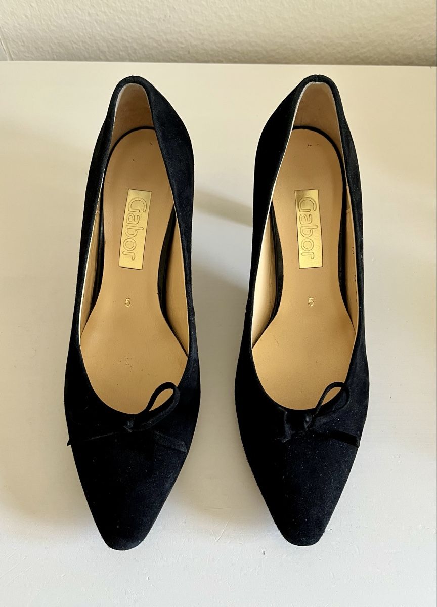 Gabor Damenschuhe: Gabor Pumps Schwarz Grösse 38 – Gebraucht aus Winterthur von Mahonyy