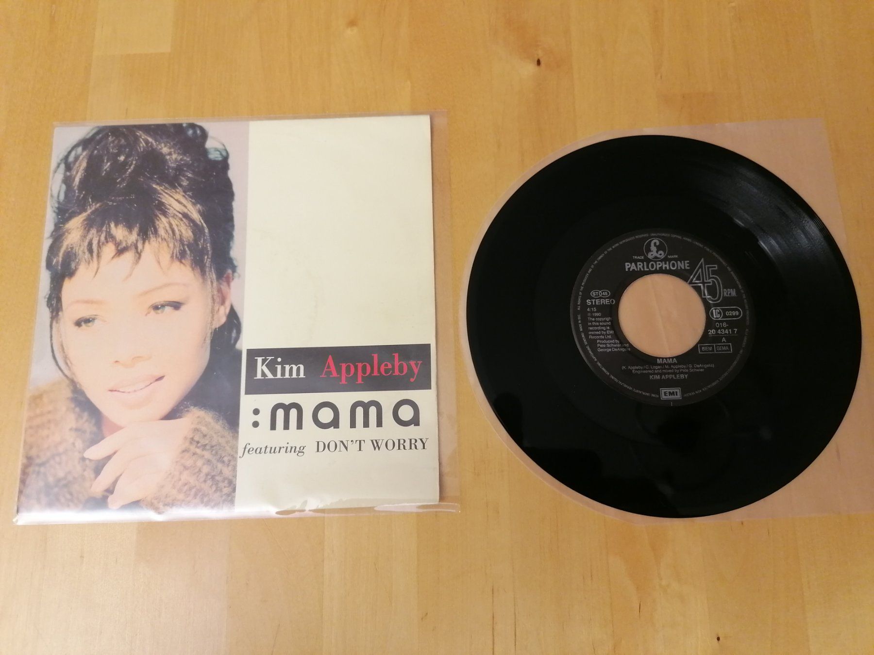 Dischi in vinile: Kim Appleby – Mama – Usato da Emmenbrücke venduto da lamorak