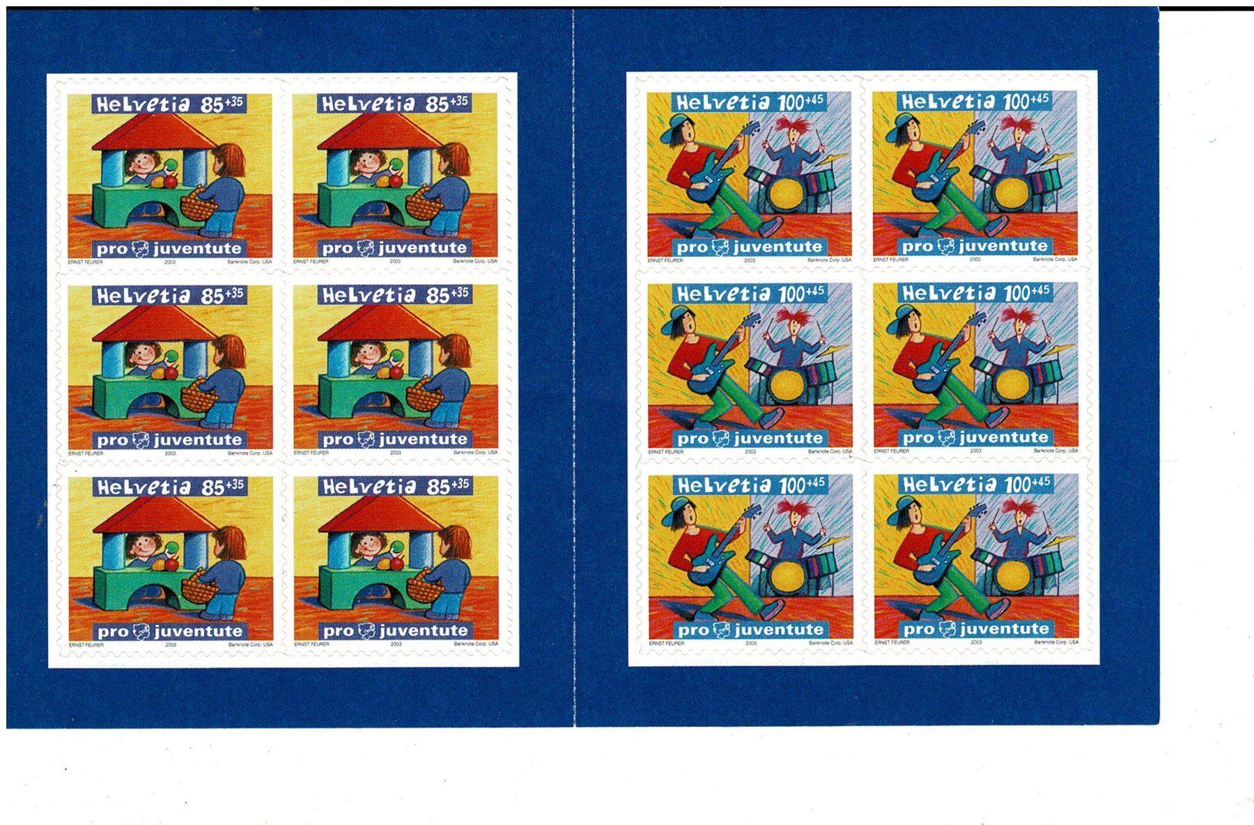 Tutti i francobolli: Pro Juventute 2003 Heftchen ** – Nuovo (secondo la descrizione) da Lausanne venduto da Whorvath