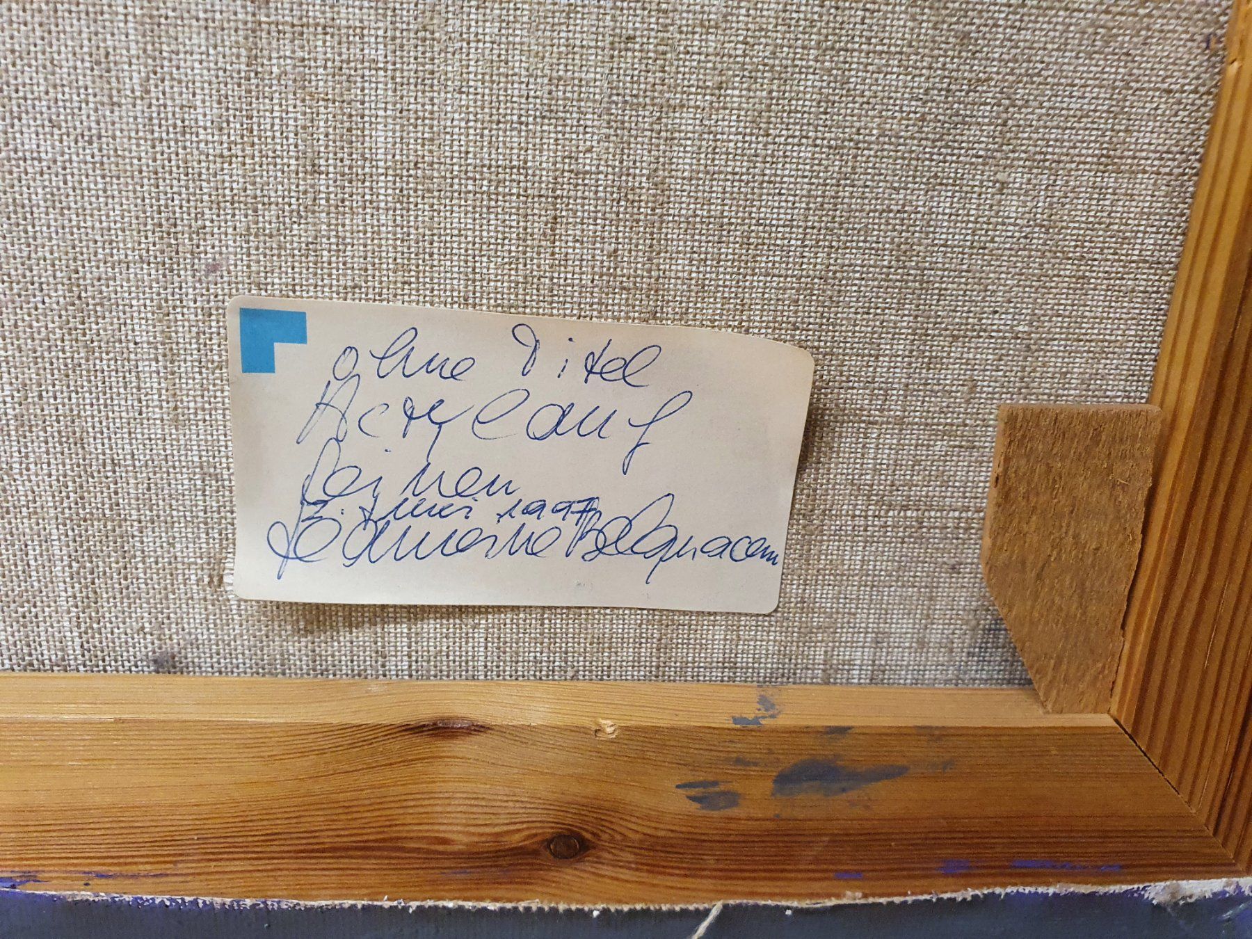 Dipinti: Bild Acryl auf Leinen – Usato da Thalwil venduto da meinverkauf 3