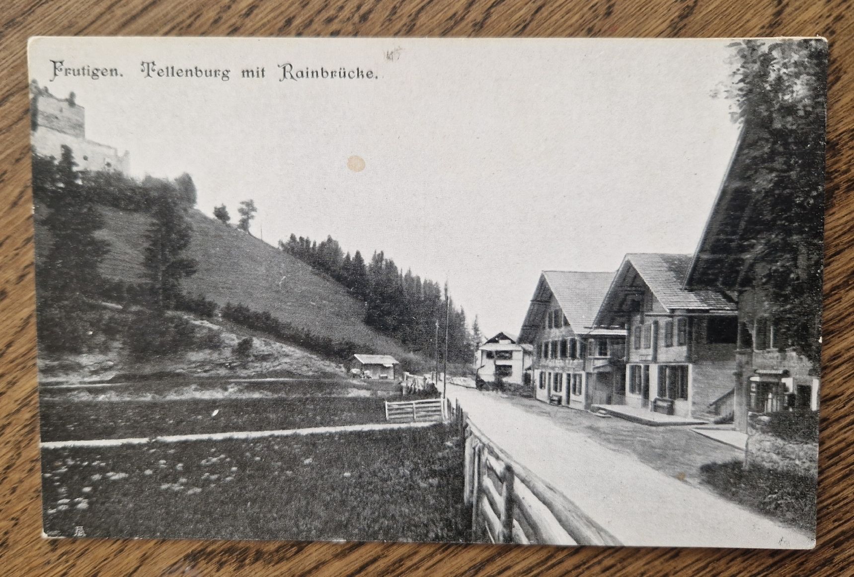Cartoline postali: Frutigen mit Rainbrücke – Usato da Ebikon venduto da Donar50