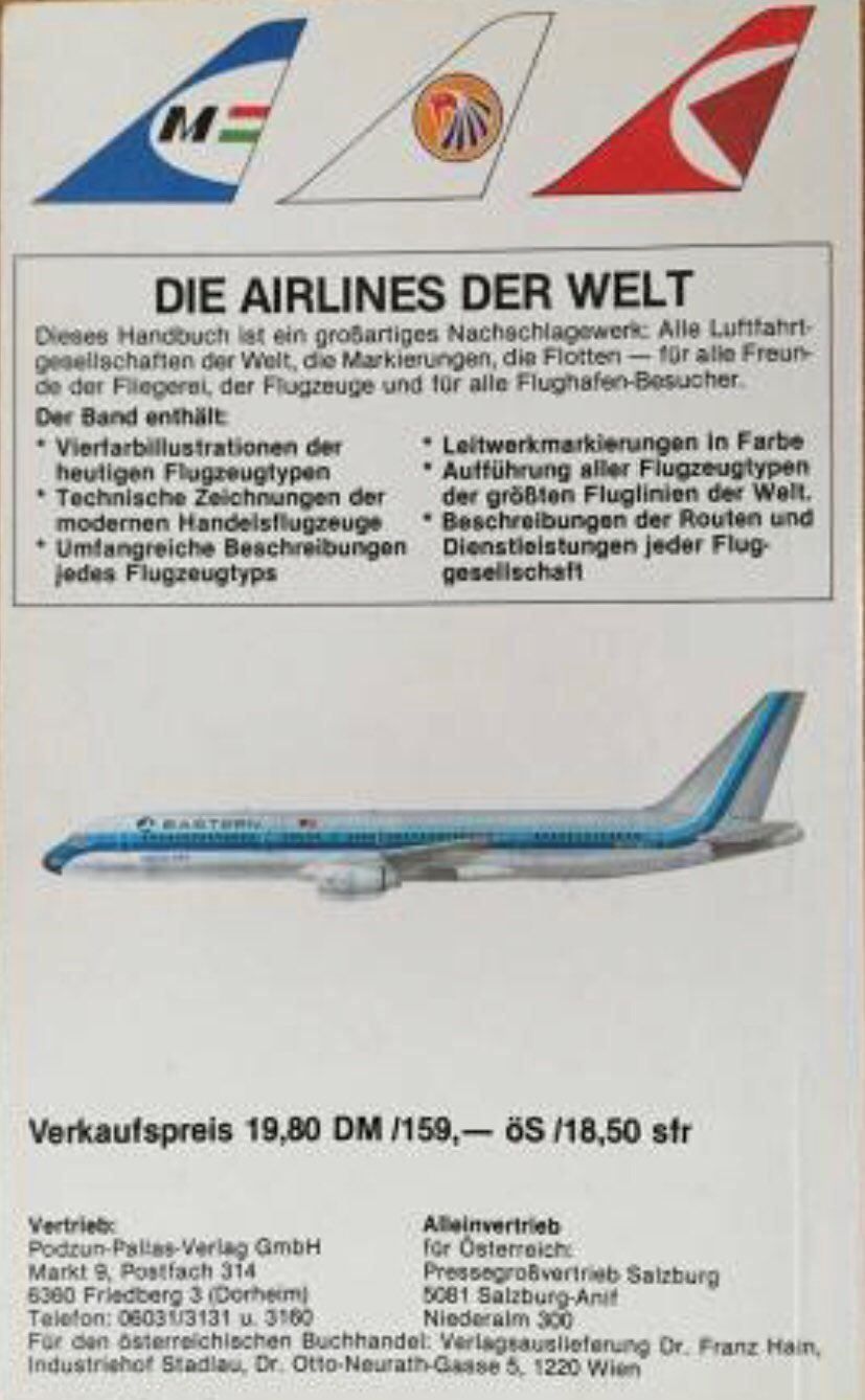 Libri: Die Airlines der Welt – Usato da Ettingen venduto da Ralakeet 1