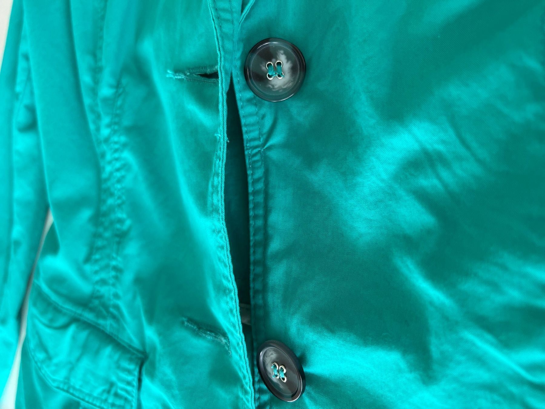 Giacche: Grüne Blazer aus Baumwolle – Nuovo e nell'imballaggio originale da Horgen venduto da Esterina 4