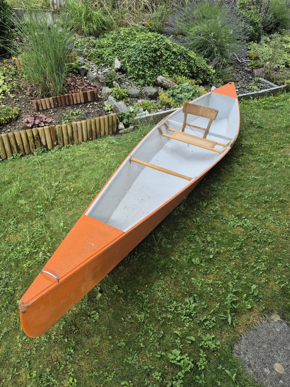 Bateaux: Oranges Kanu / Kanadier GFK – D'occasion à Merligen par muss_haben 1