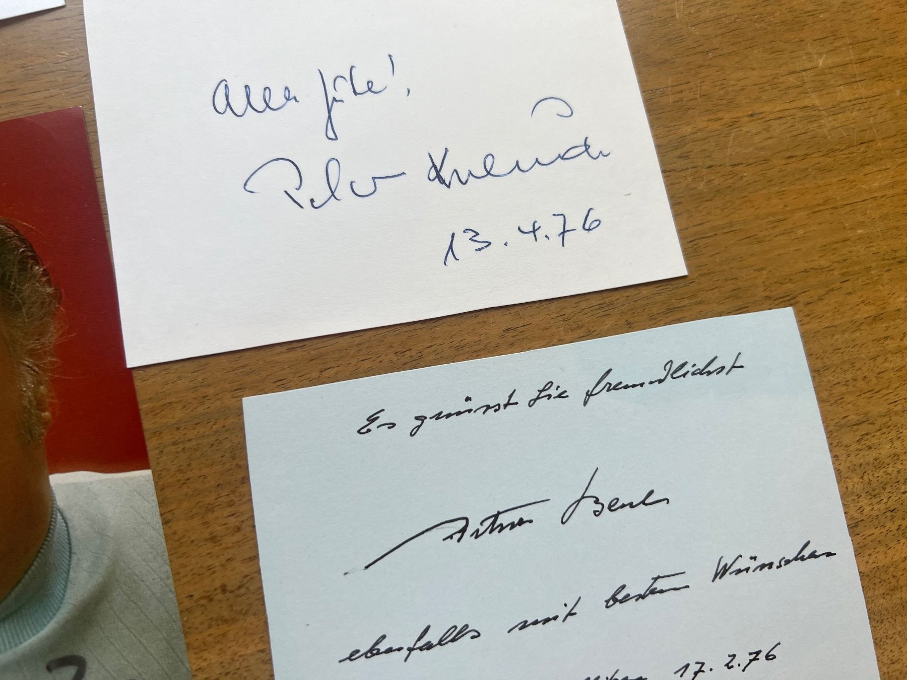 Autografi: Verschiedene Autogramme 260 – Usato da Glattfelden venduto da maa_qcj8 2