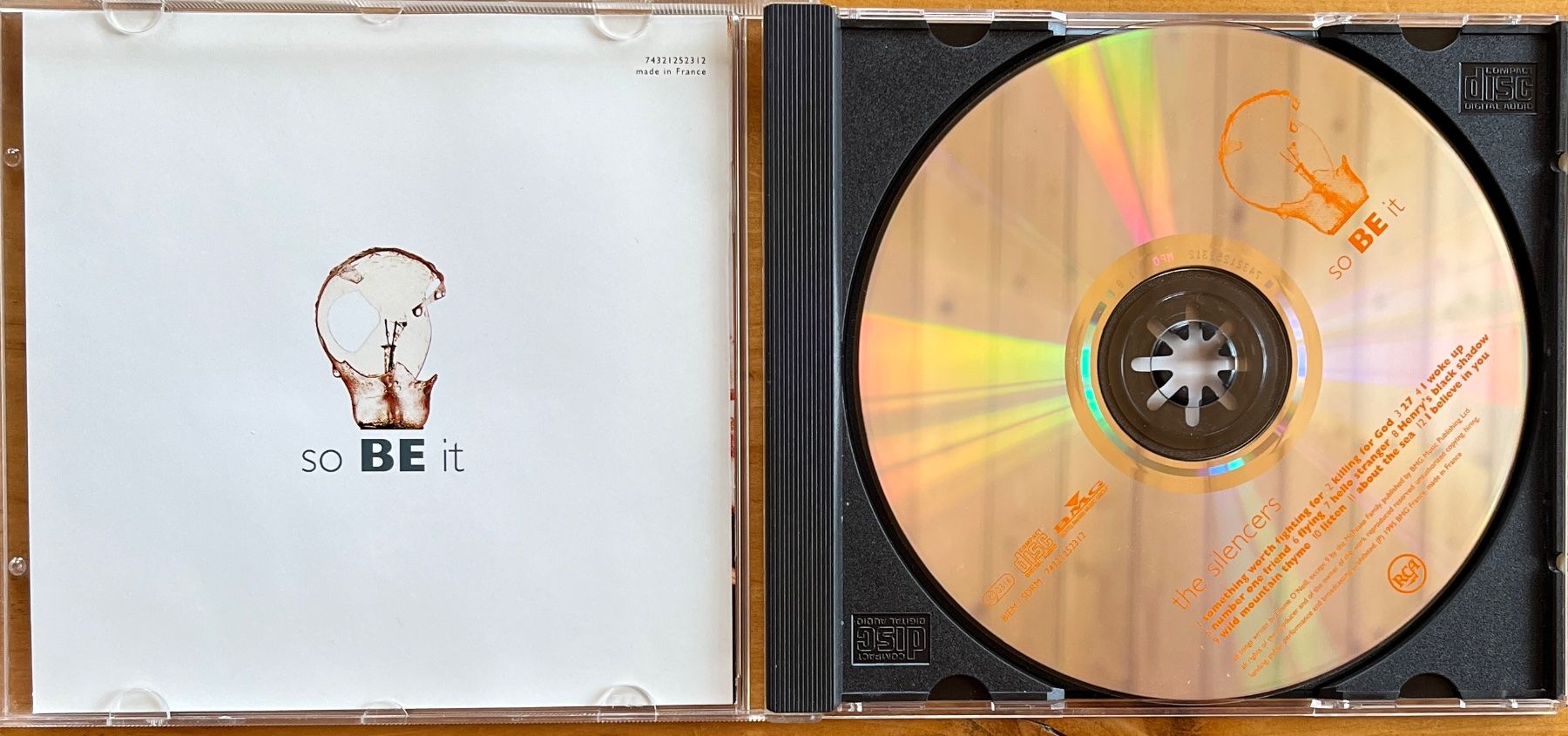 CDs: CD The Silencers - So Be it (1995) – D'occasion à Renan BE par johncactus 2