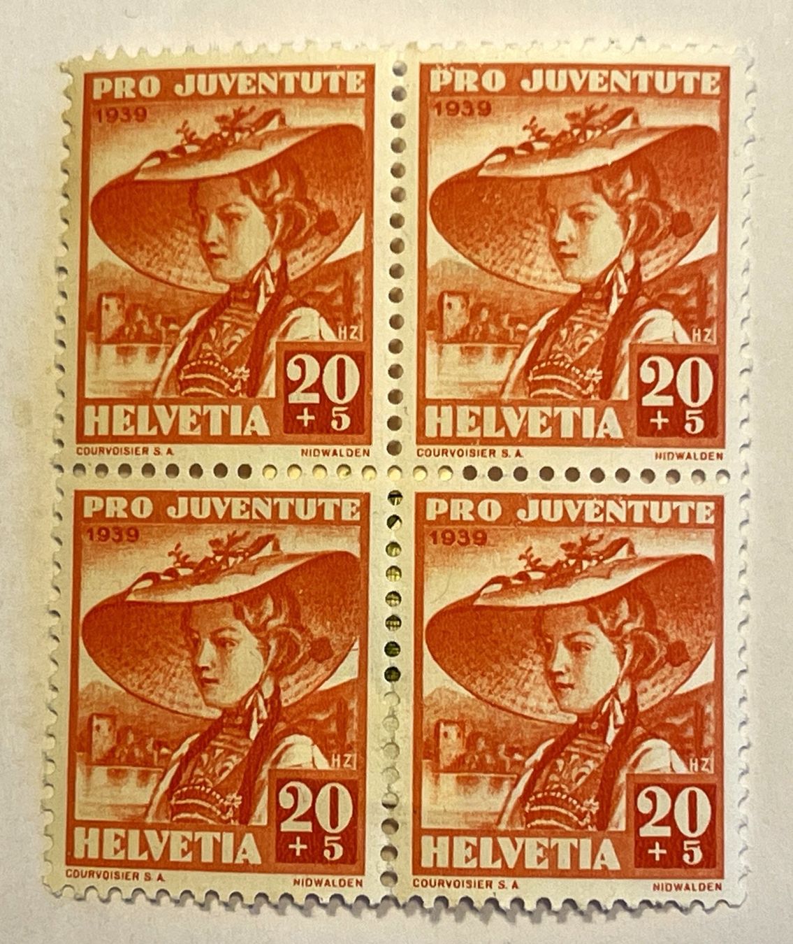 Tutti i francobolli: Pro Juventute 1939 - 4er Blocks – Nuovo (secondo la descrizione) da Oftringen venduto da vuc_frq6 1