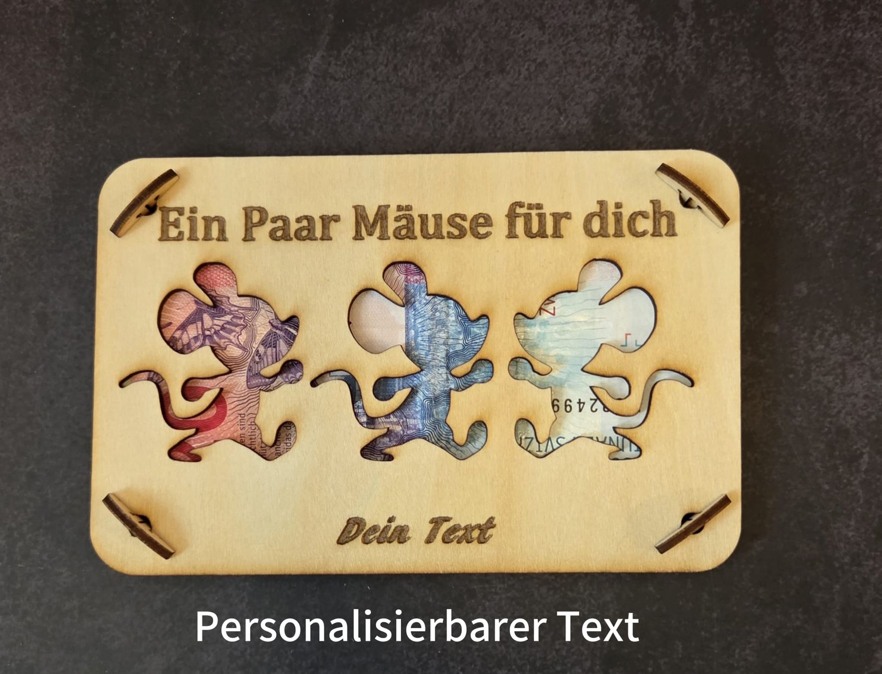 Tutte le decorazioni: Originelle Geldgeschenke, individuell personalisierbar – Nuovo e nell'imballaggio originale da St. Gallenkappel venduto da mytimes 6