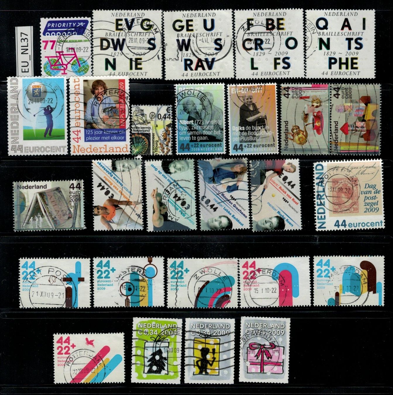Tous les timbres: Niederlande 2009, EU_NL37 – D'occasion à Erlenbach ZH par panstamps